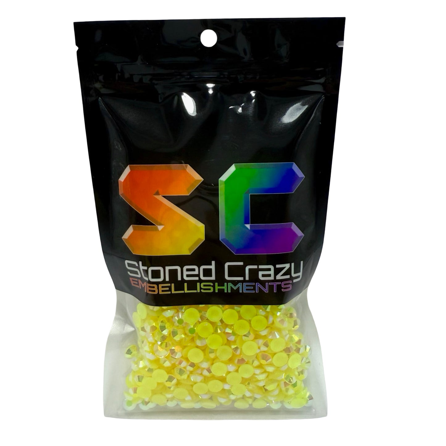 Citrine AB Resin Rhinestones