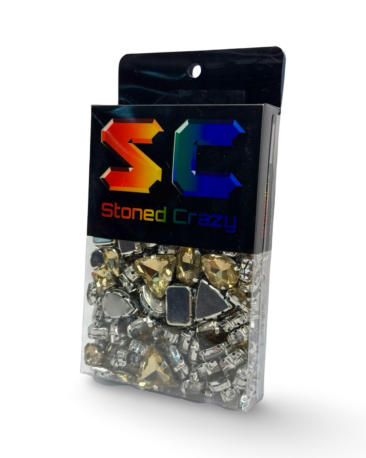 Smoked Topaz Clawback Mixed Shapes Pack