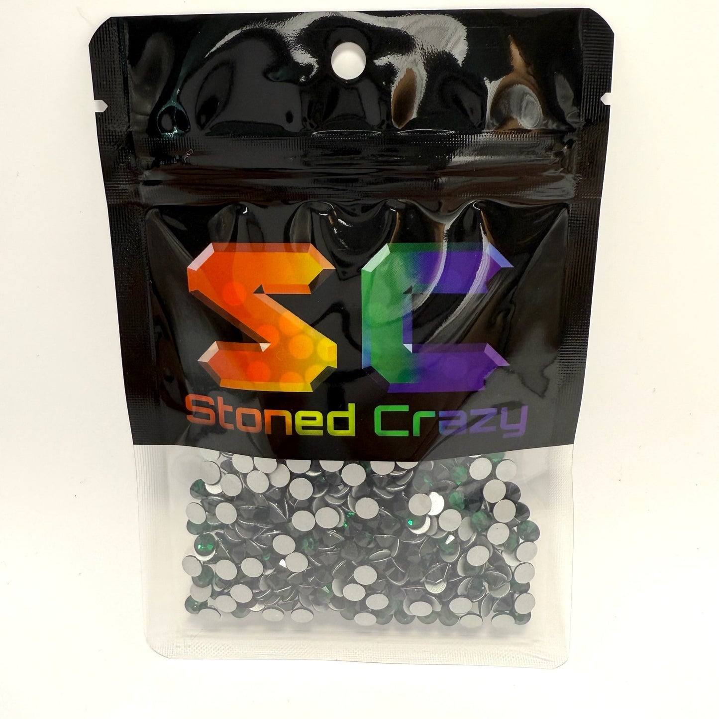 Emerald Non-Hotfix Glass Rhinestones