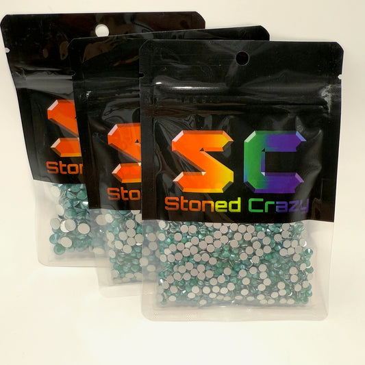 Emerald Mocha Series Non-Hotfix Rhinestone