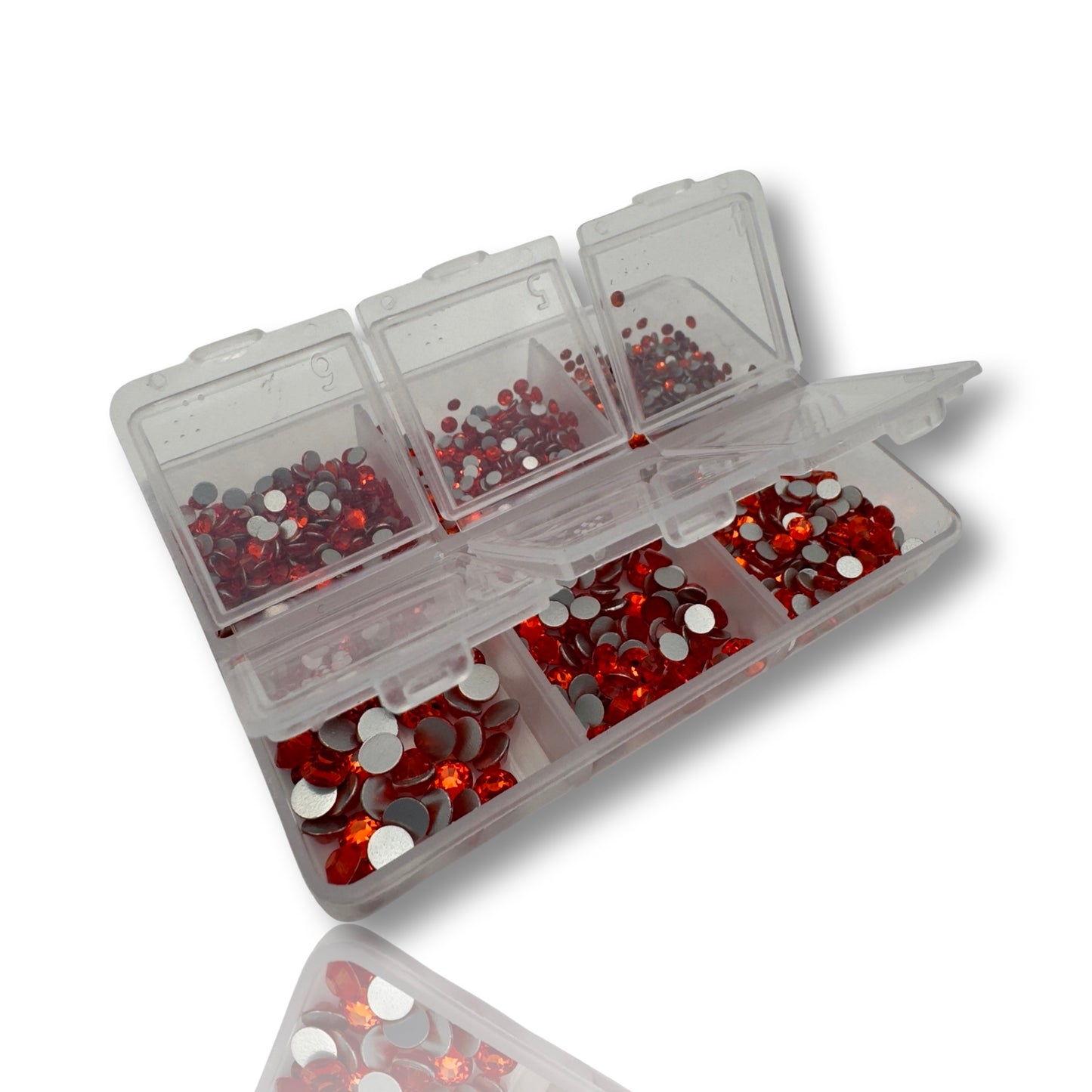 Orange Non-Hotfix Glass Rhinestones