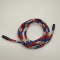 Red White Blue Rhinestone Rope 6-Stone
