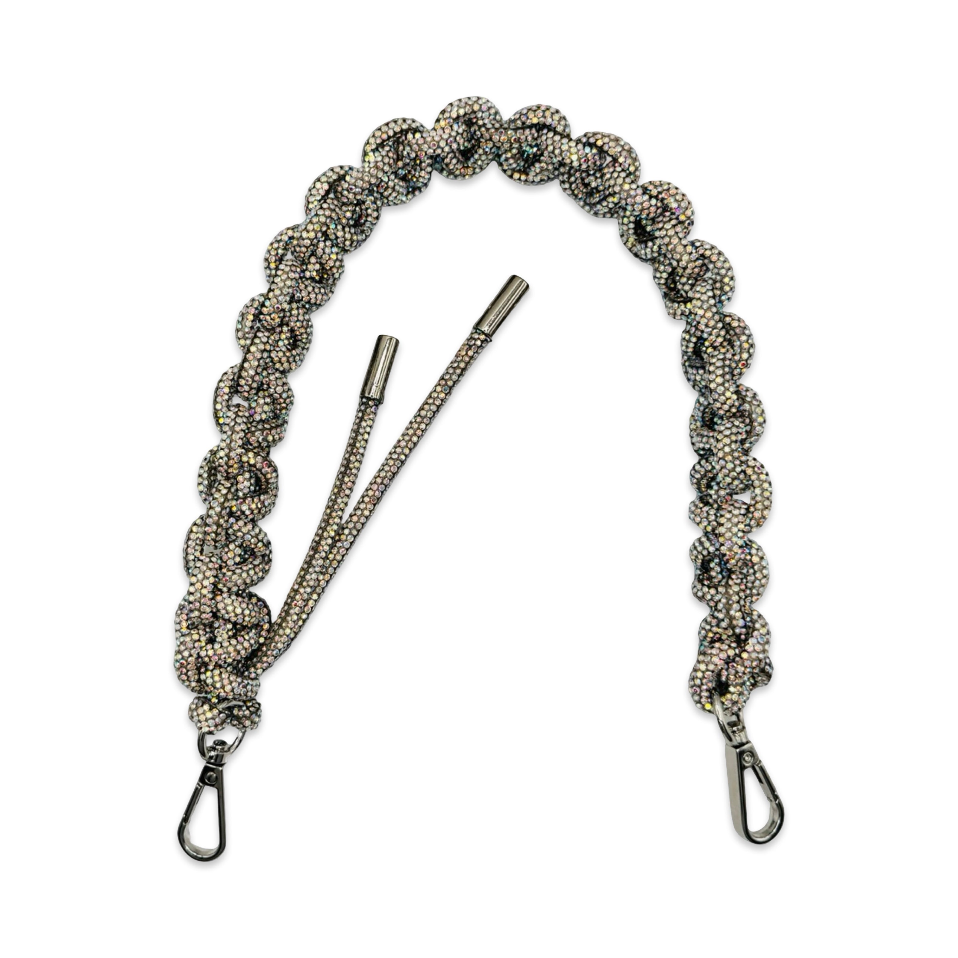 Crystal AB Rhinestone Bag Strap