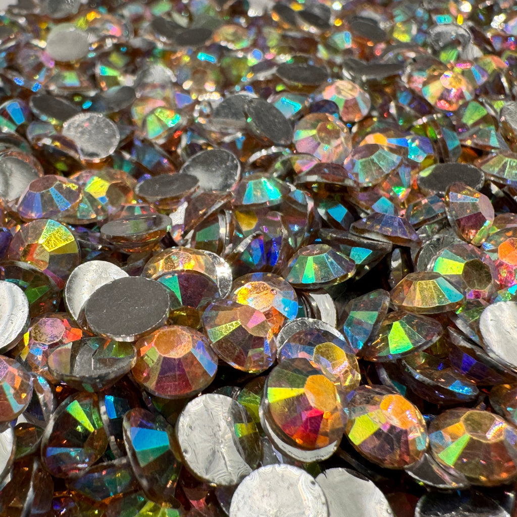 Stoned Crazy Silver Backed AB Rhinestones