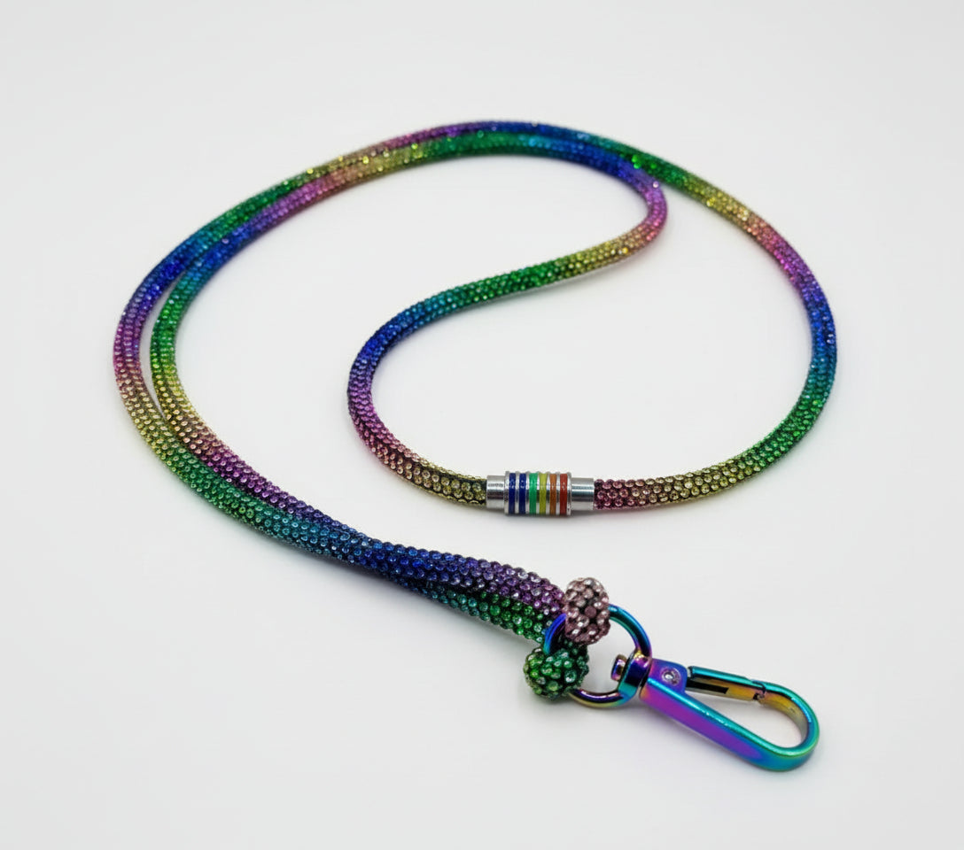 Stoned Crazy Rhinestone Lanyards