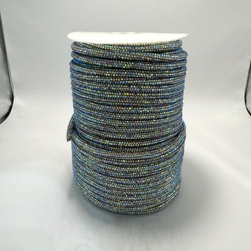 Crystal AB Corded Rhinestone Rope