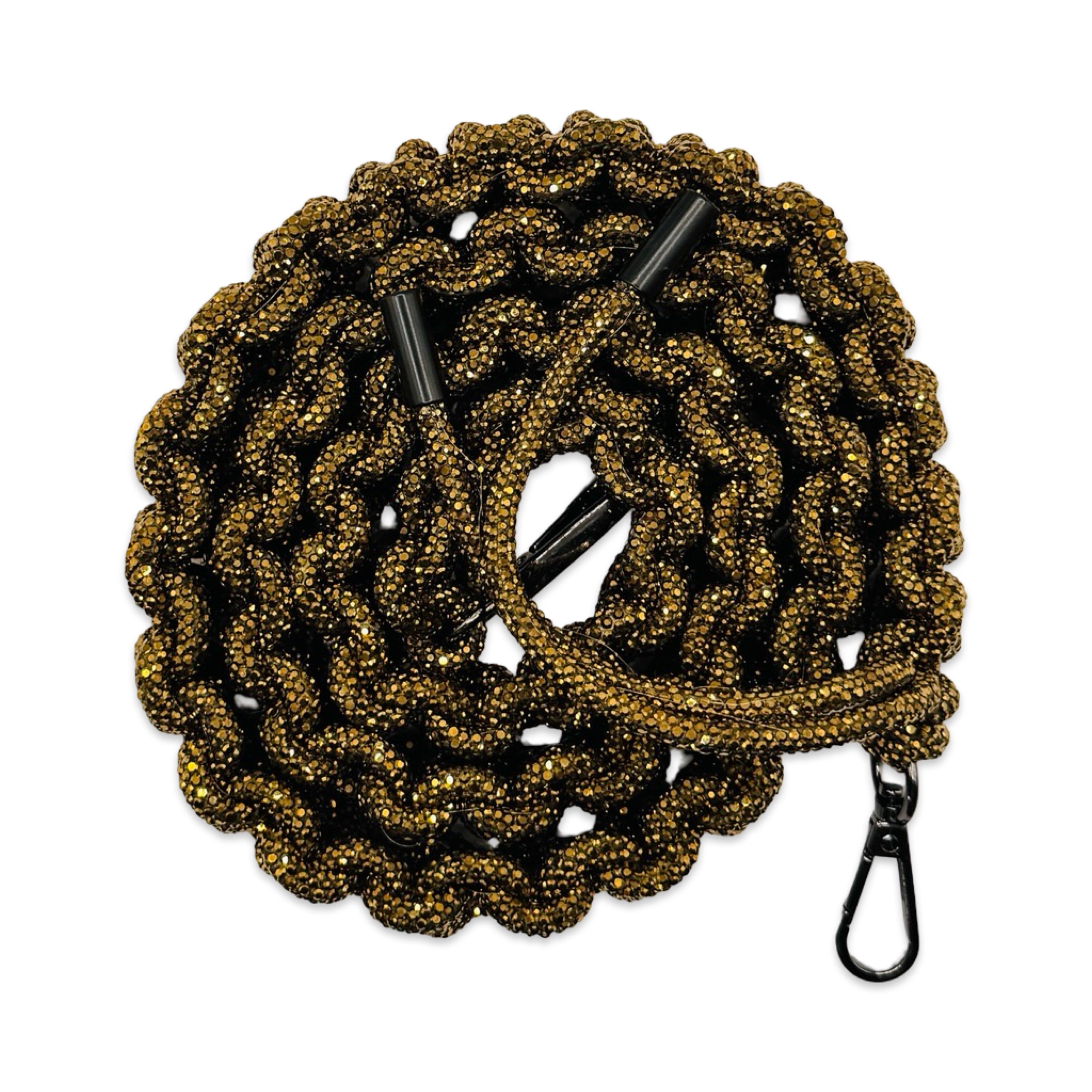 Mine Gold Rhinestone Bag Strap