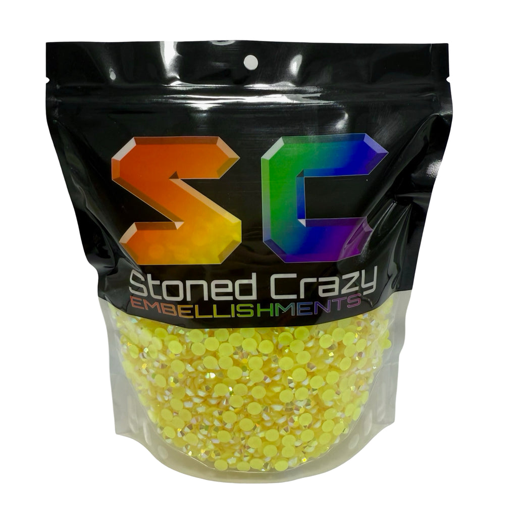 Citrine AB Resin Rhinestones