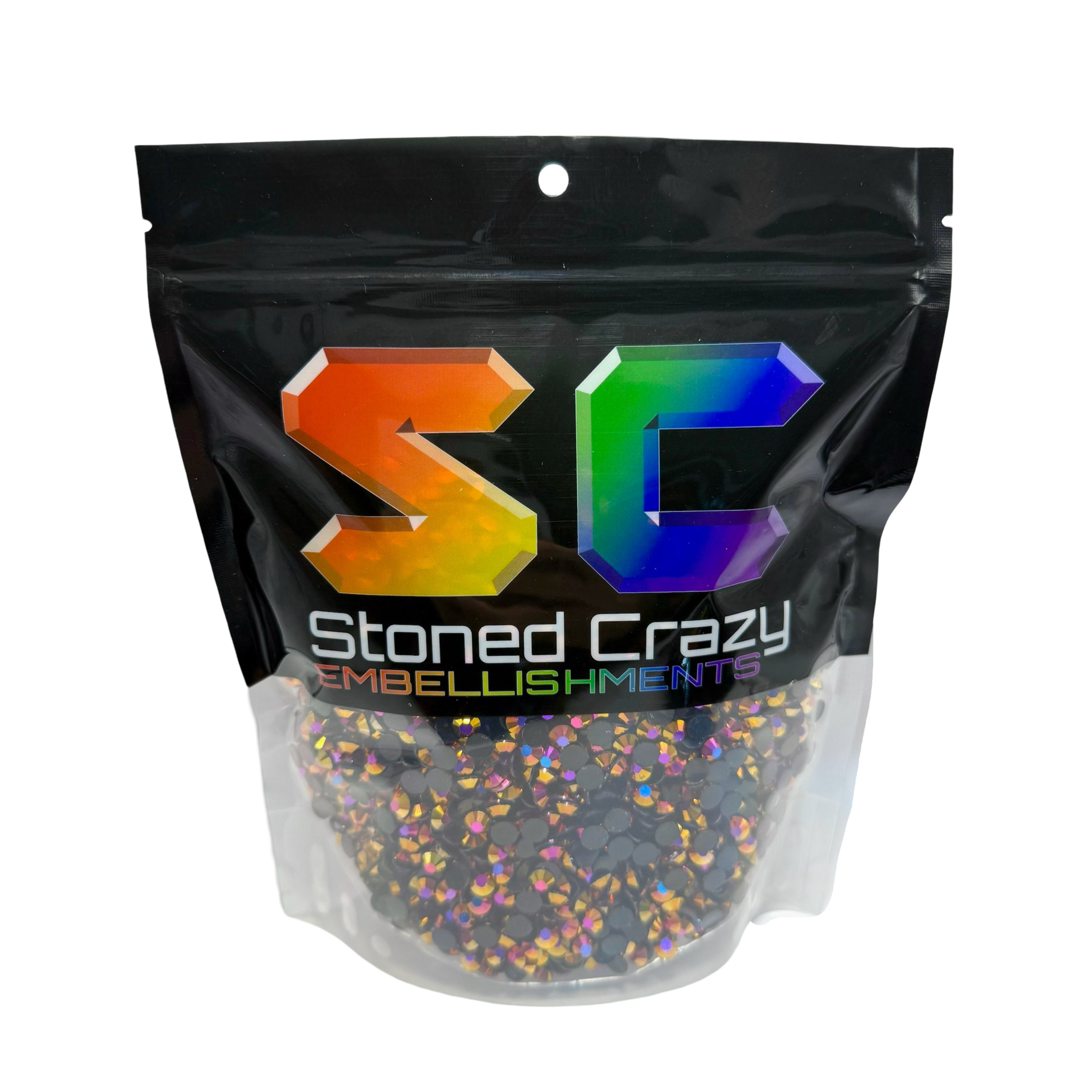 Rose Gold AB Resin Rhinestones