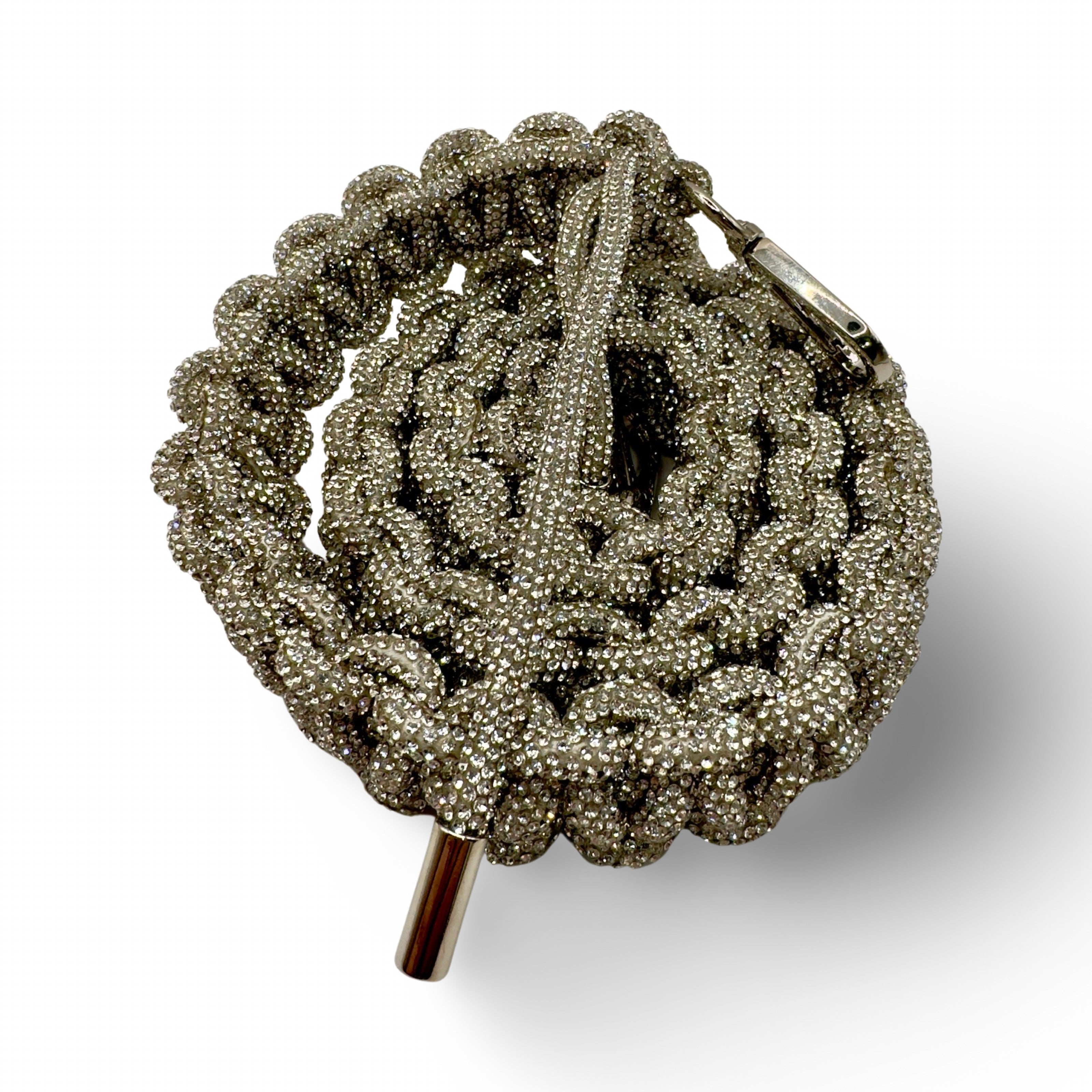 Crystal Clear Rhinestone Bag Strap