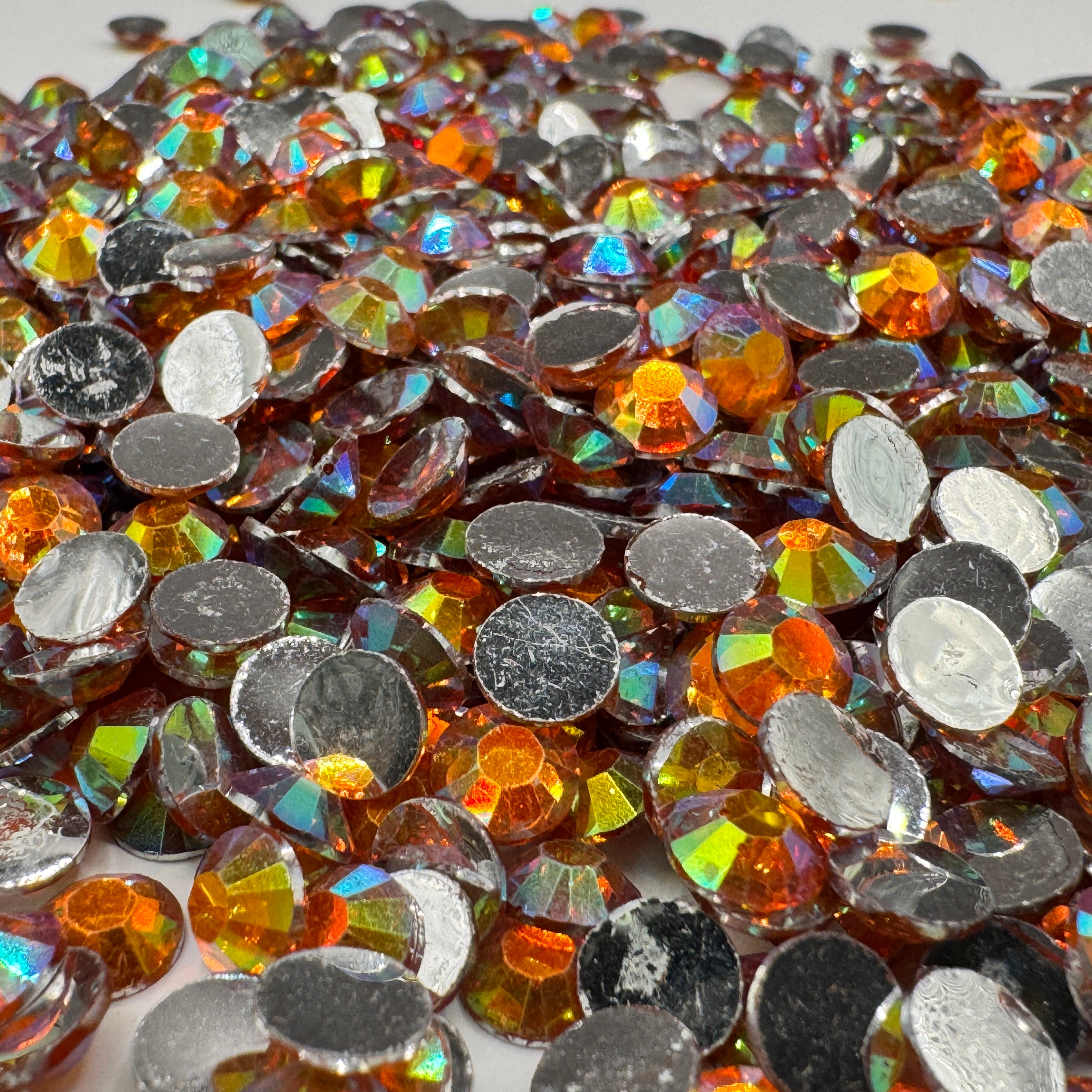 Stoned Crazy Silver Backed AB Rhinestones