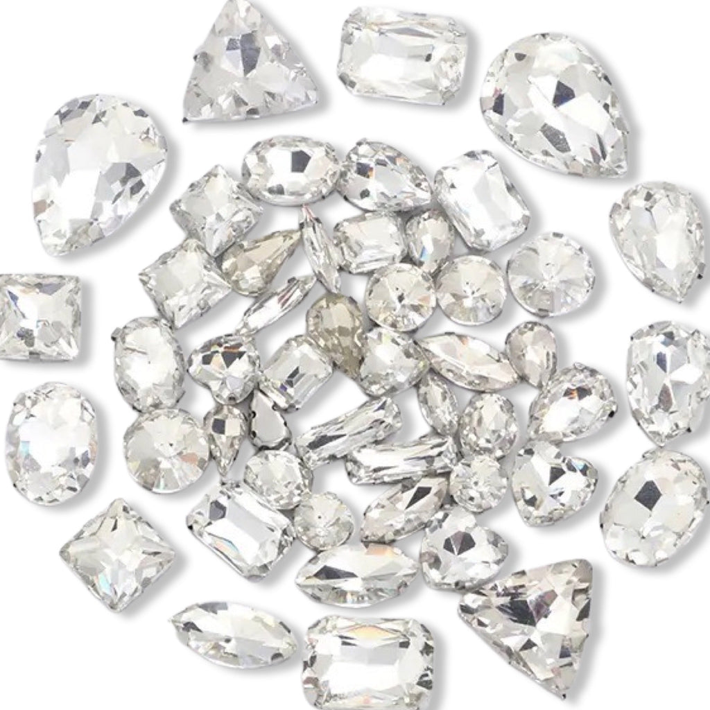 Crystal Clear Clawback Mixed Shapes Pack