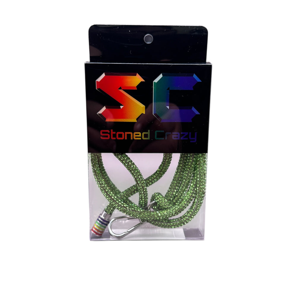 Stoned Crazy Rhinestone Lanyards