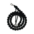 Jet Black Rhinestone Bag Strap