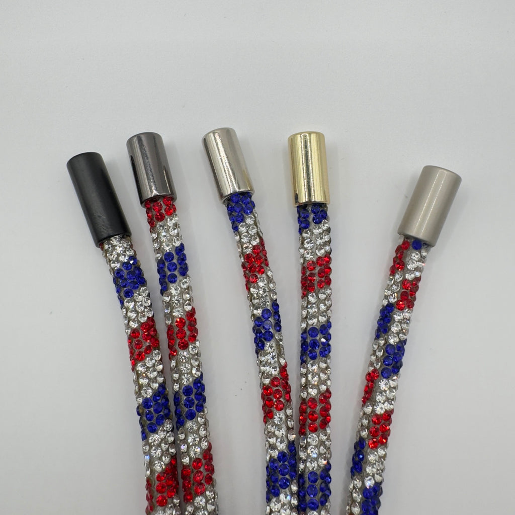 Red White Blue Rhinestone Rope Special Collection