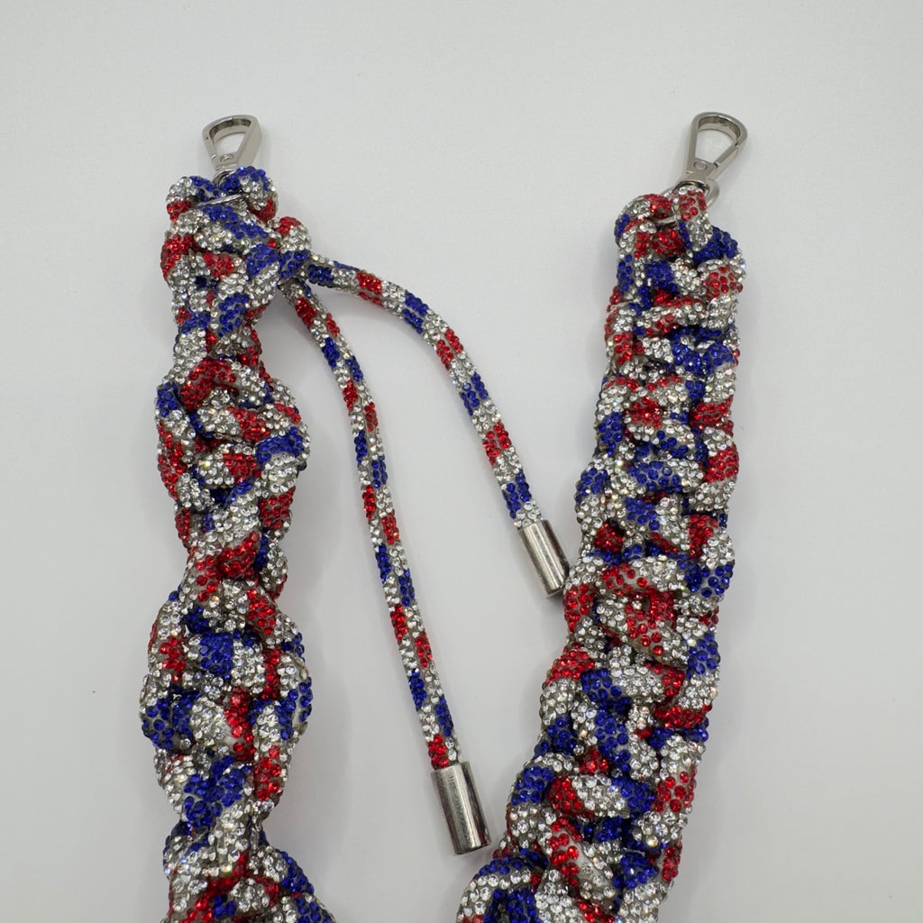 Red White Blue Rhinestone Rope Special Collection