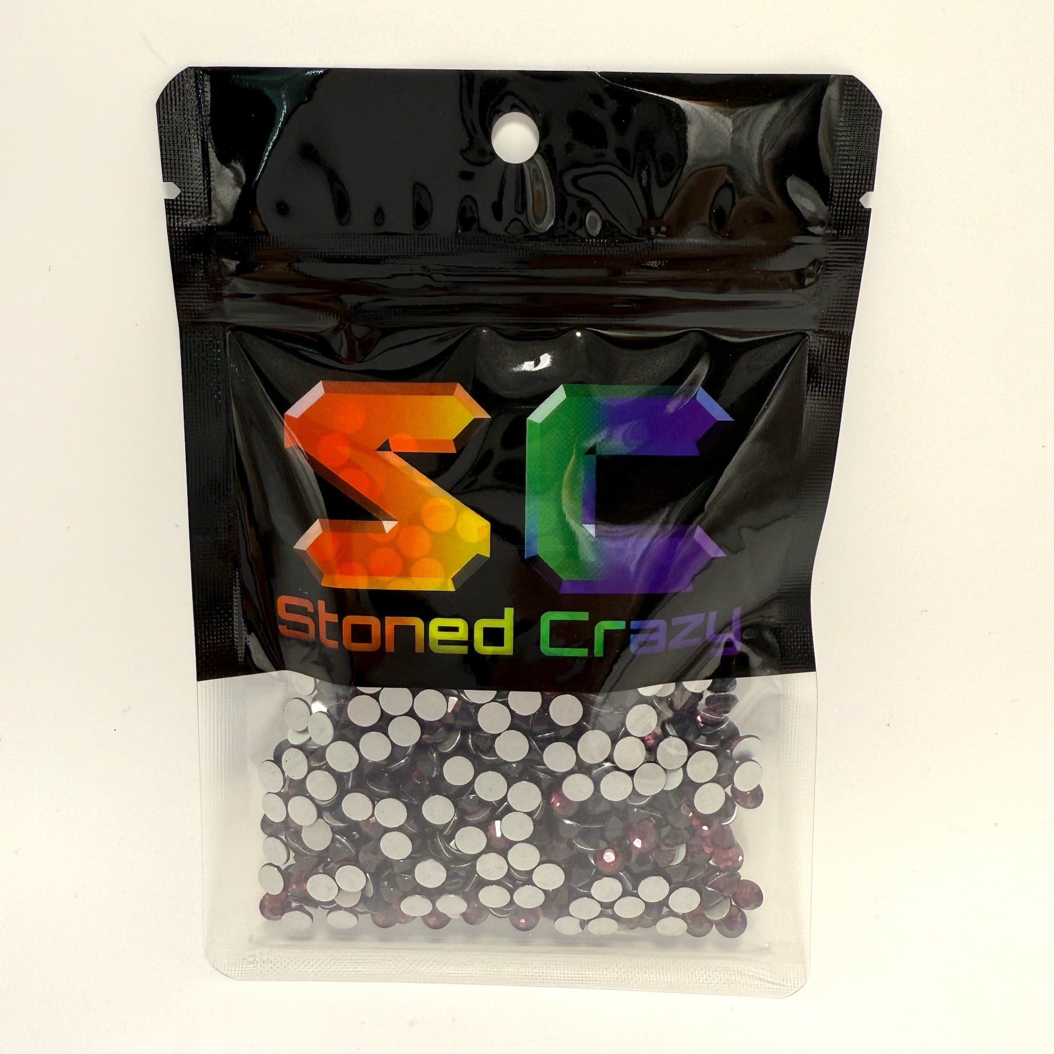 Dark Amethyst Non-Hotfix Glass Rhinestones