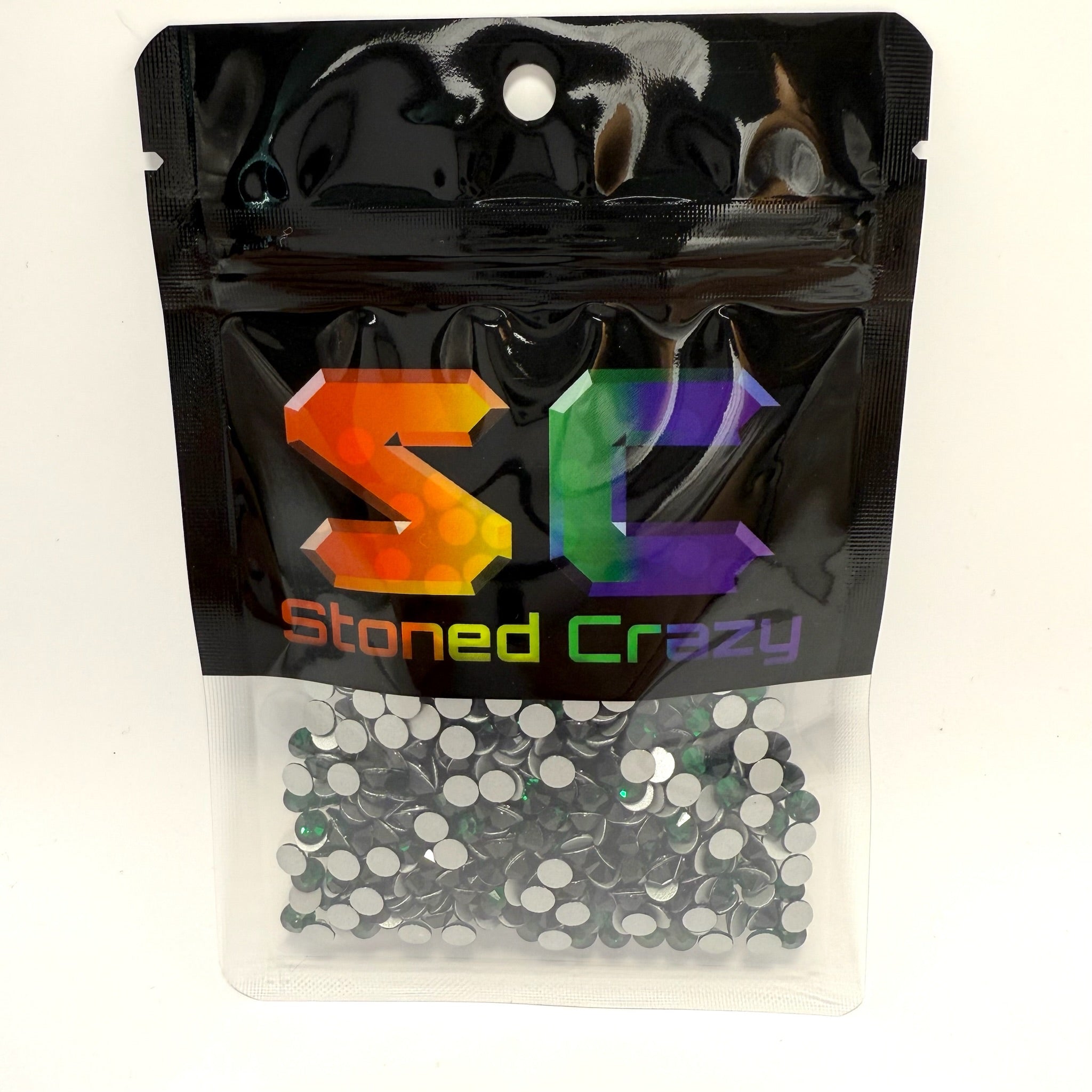 Emerald Non-Hotfix Glass Rhinestones