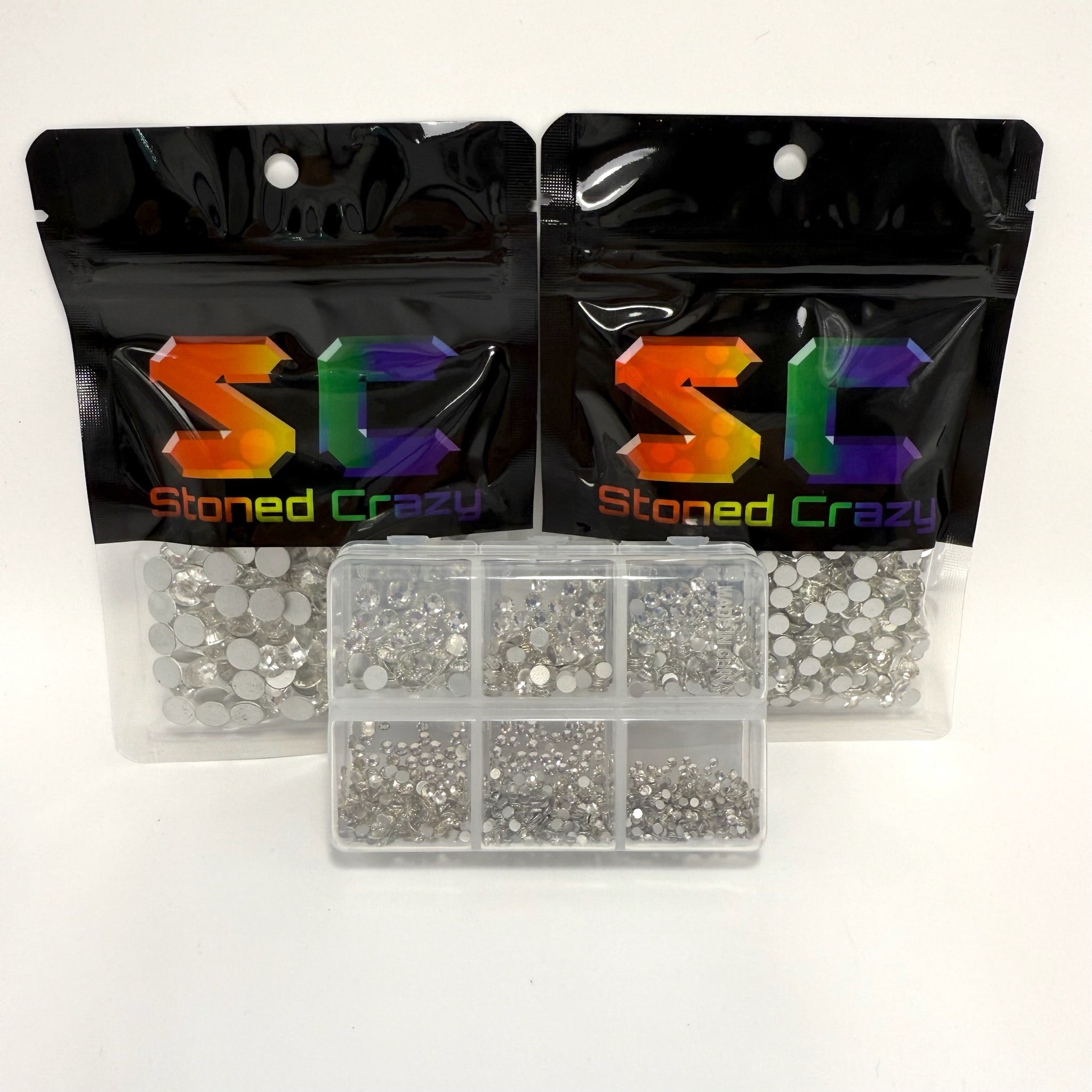 Crystal Clear Non-Hotfix Glass Rhinestones