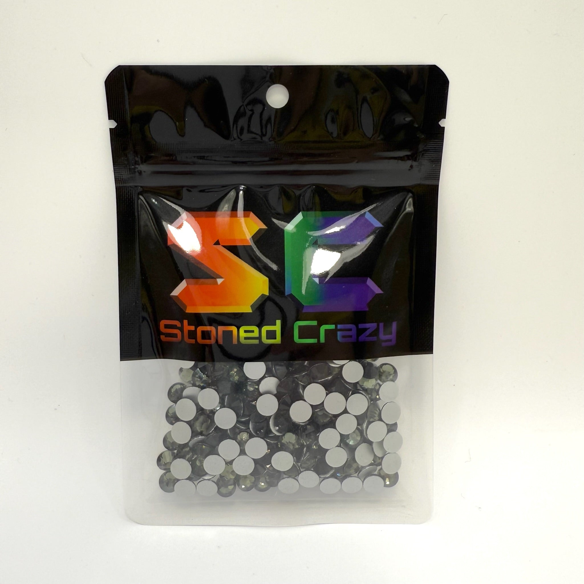 Black Diamond Non-Hotfix Glass Rhinestones