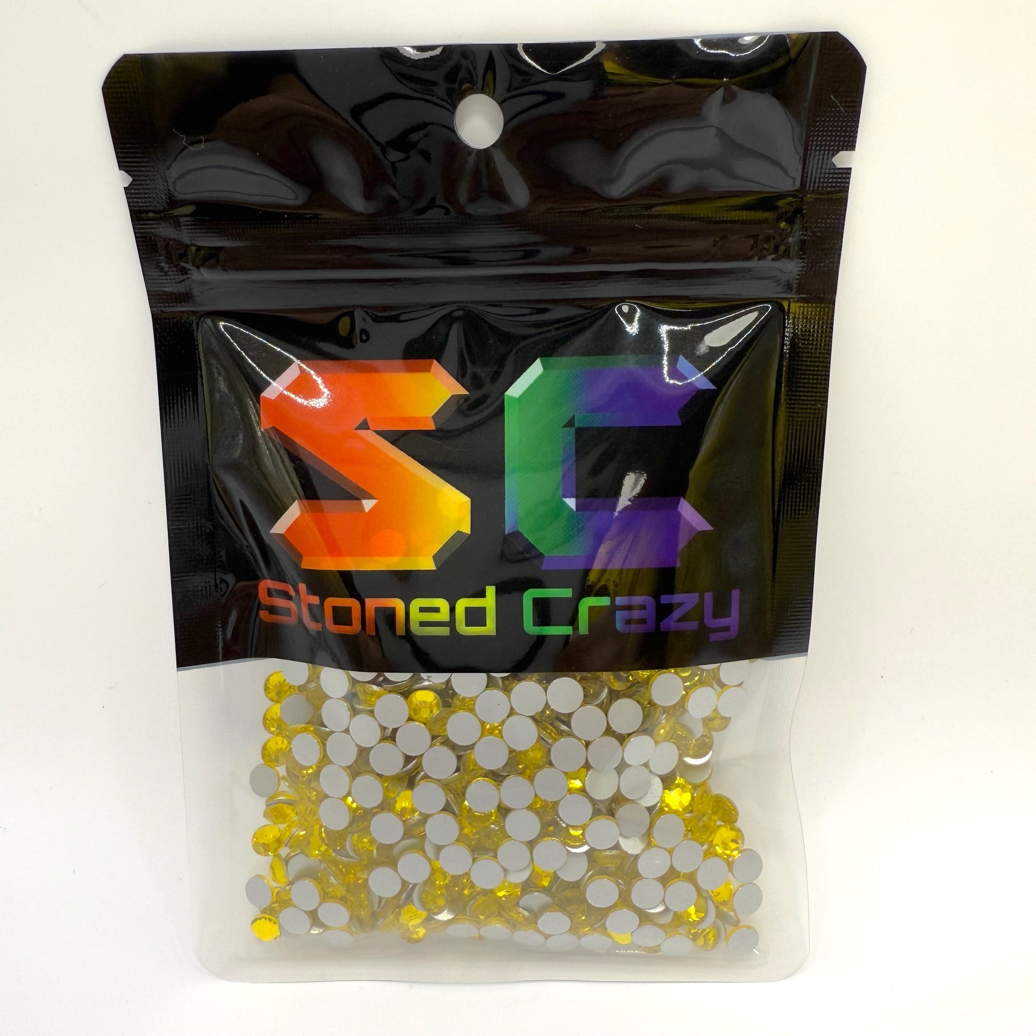 Citrine Non-Hotfix Glass Rhinestones