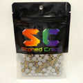 Mine Gold Non-Hotfix Glass Rhinestones