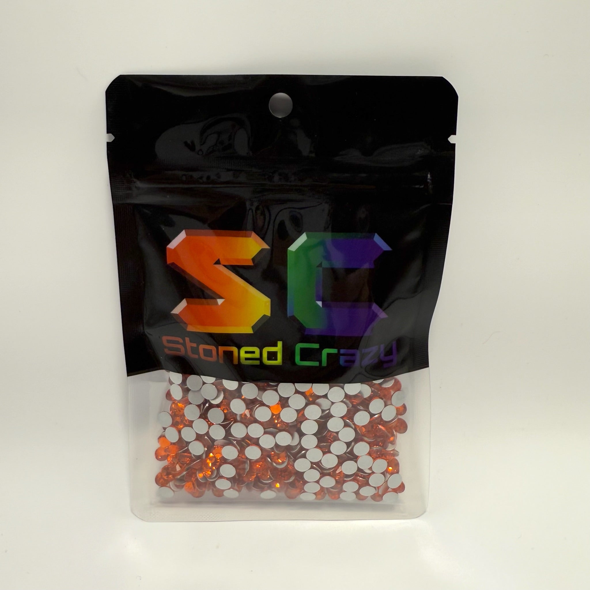 Orange Non-Hotfix Glass Rhinestones