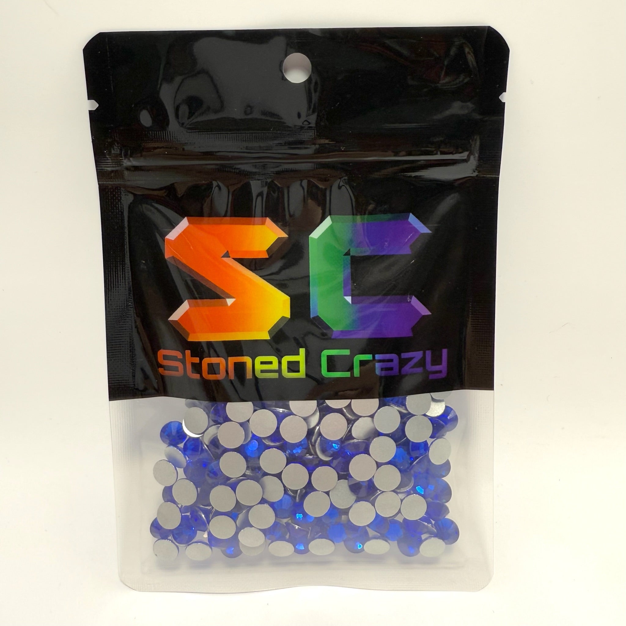 Sapphire Non-Hotfix Glass Rhinestones