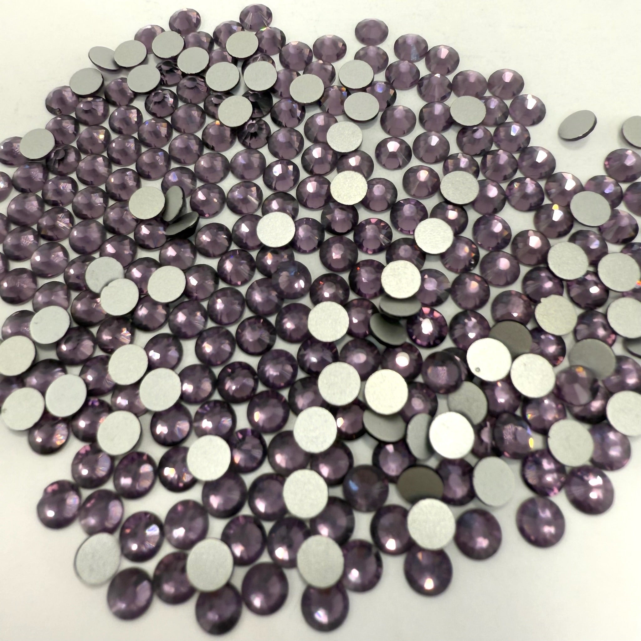 Tanzanite Non-Hotfix Glass Rhinestones