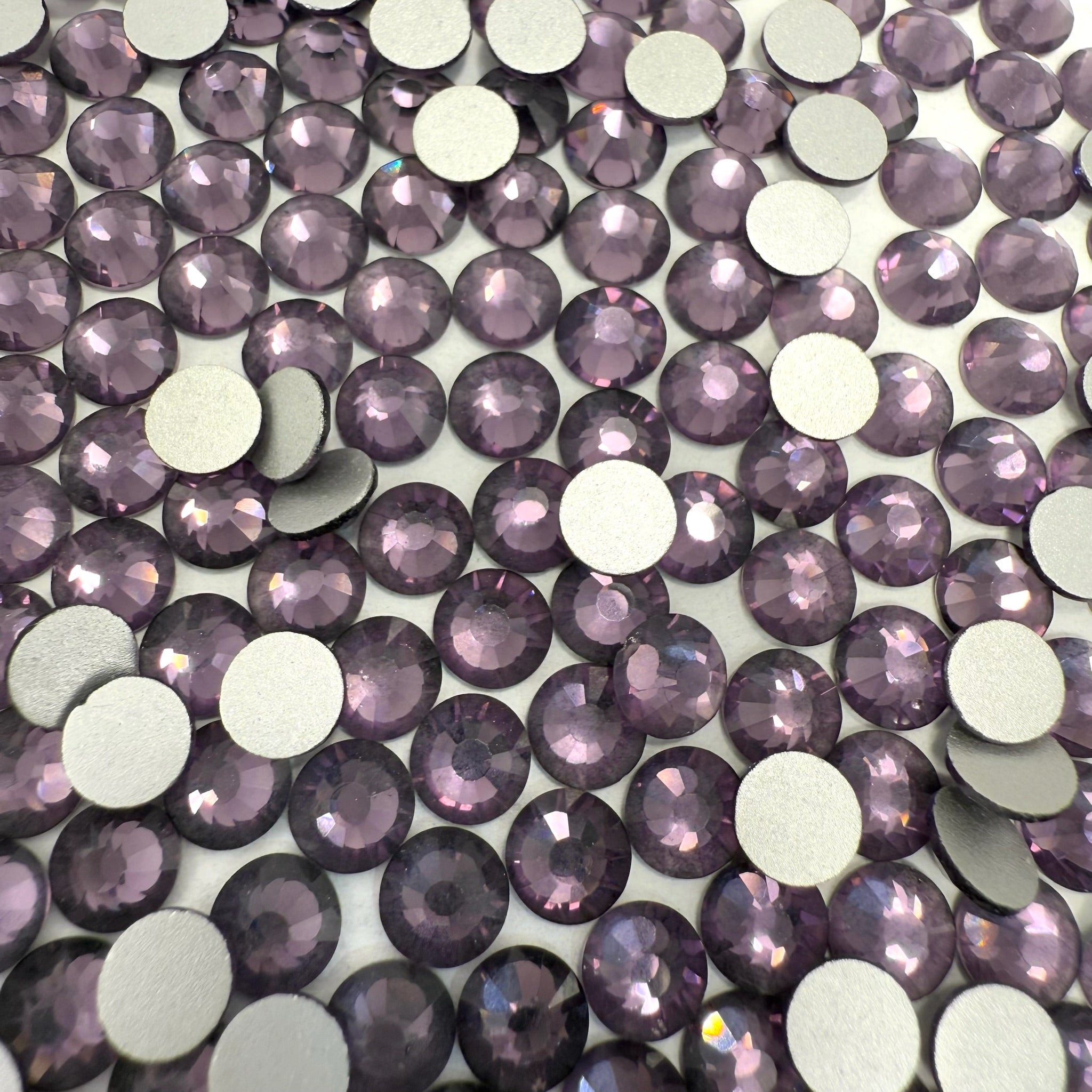 Tanzanite Non-Hotfix Glass Rhinestones