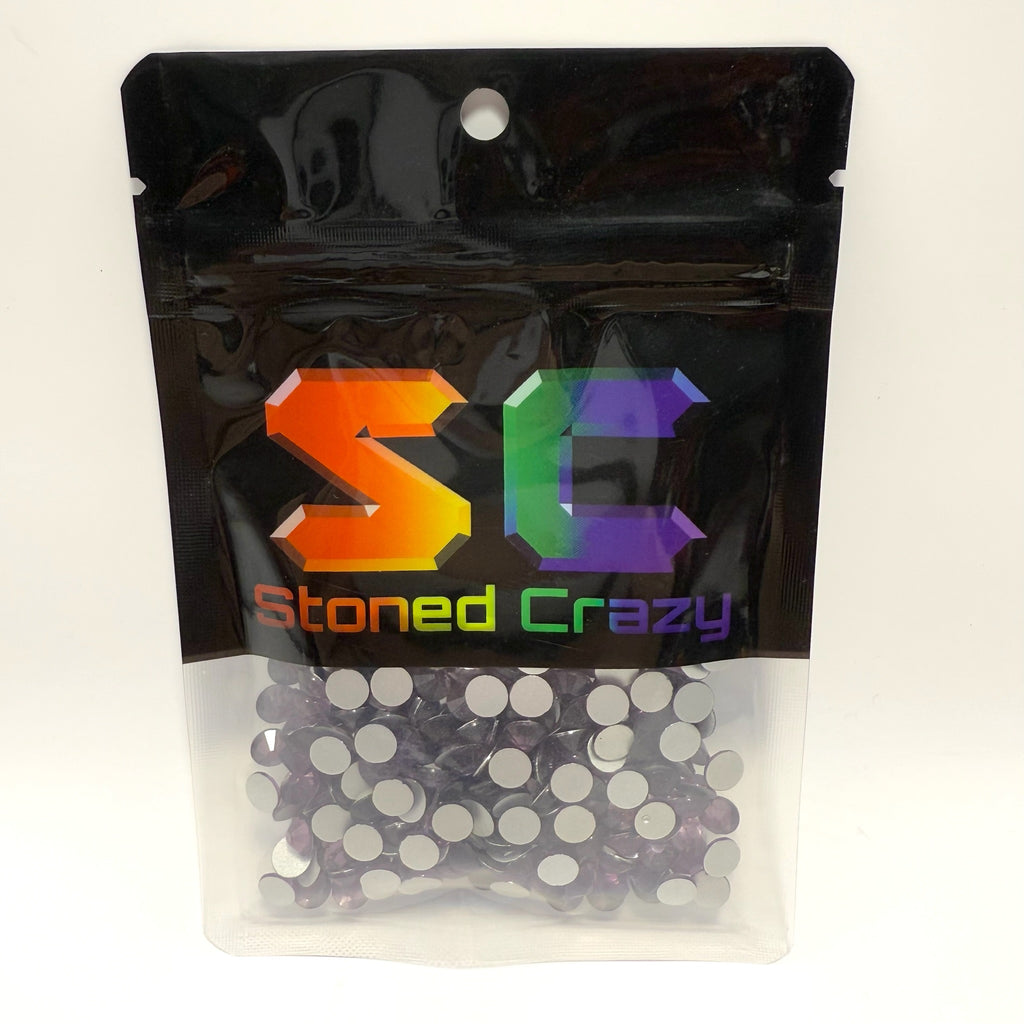 Tanzanite Non-Hotfix Glass Rhinestones