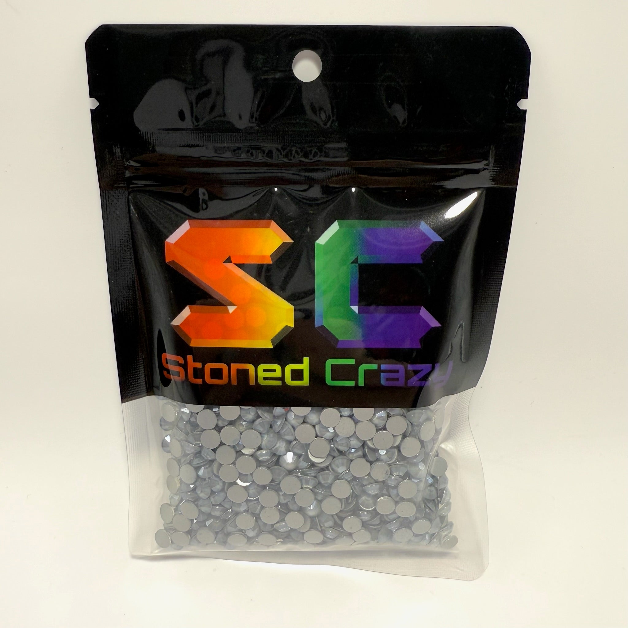 Light Grey Mocha Series Non-Hotfix Rhinestone