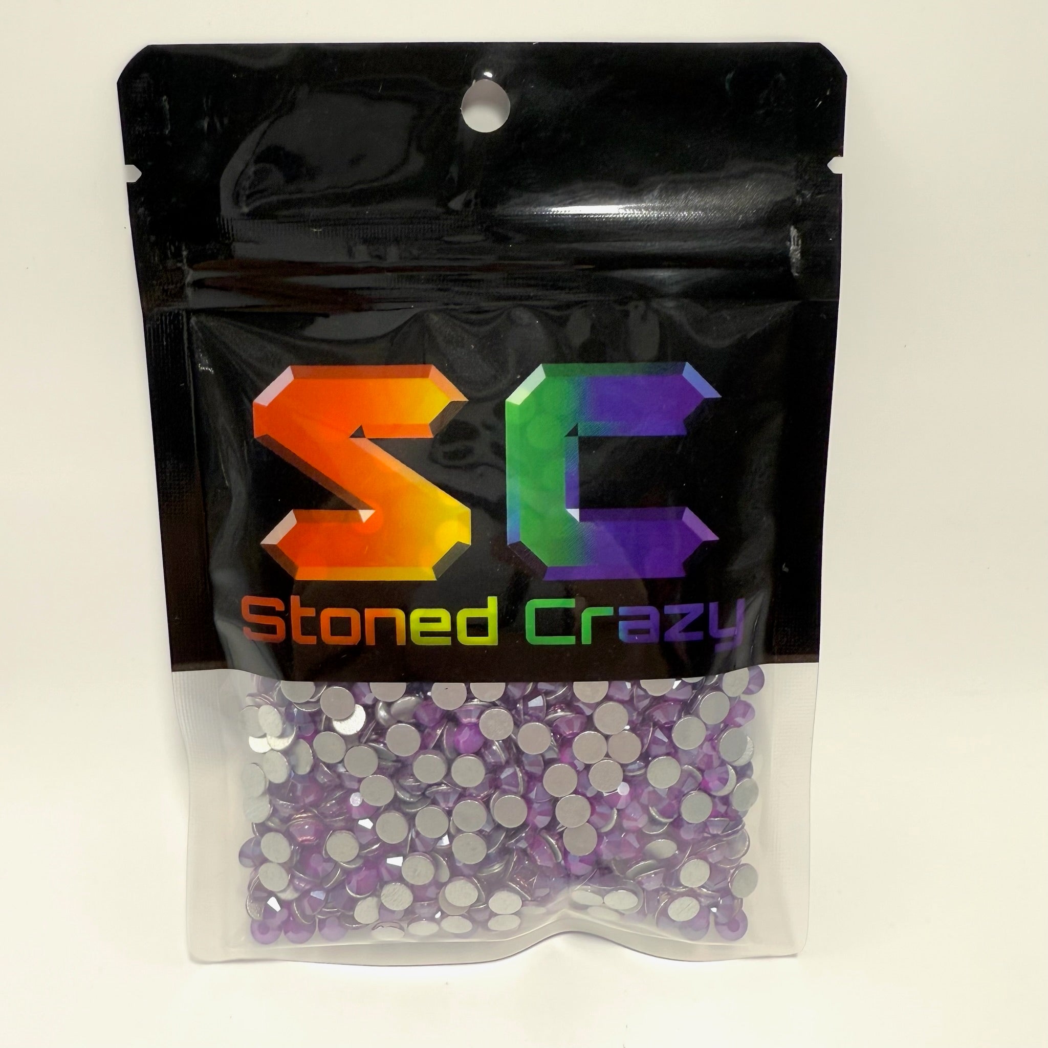 Purple Mocha Series Non-Hotfix Rhinestone