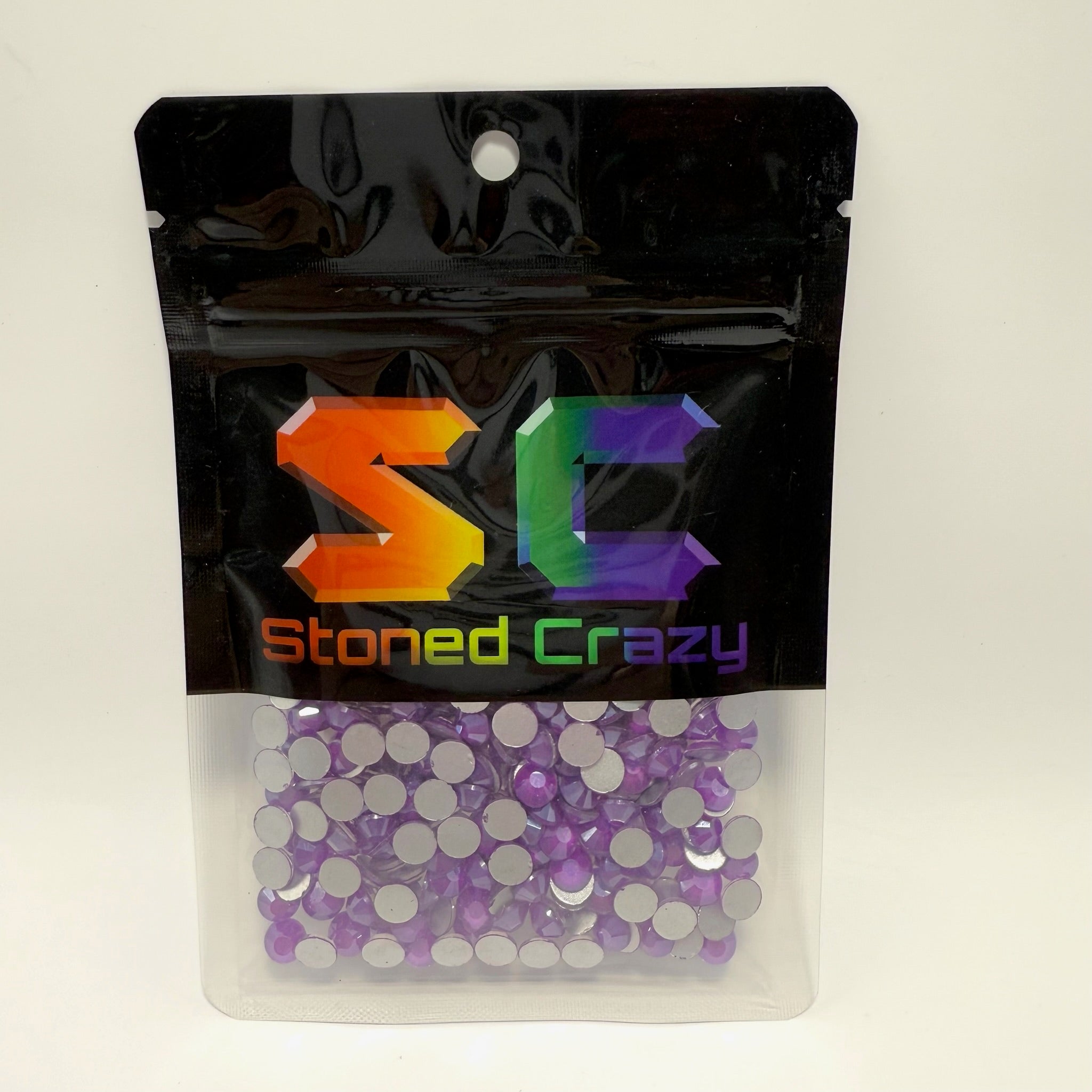 Purple Mocha Series Non-Hotfix Rhinestone