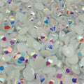 White AB Resin Rhinestones