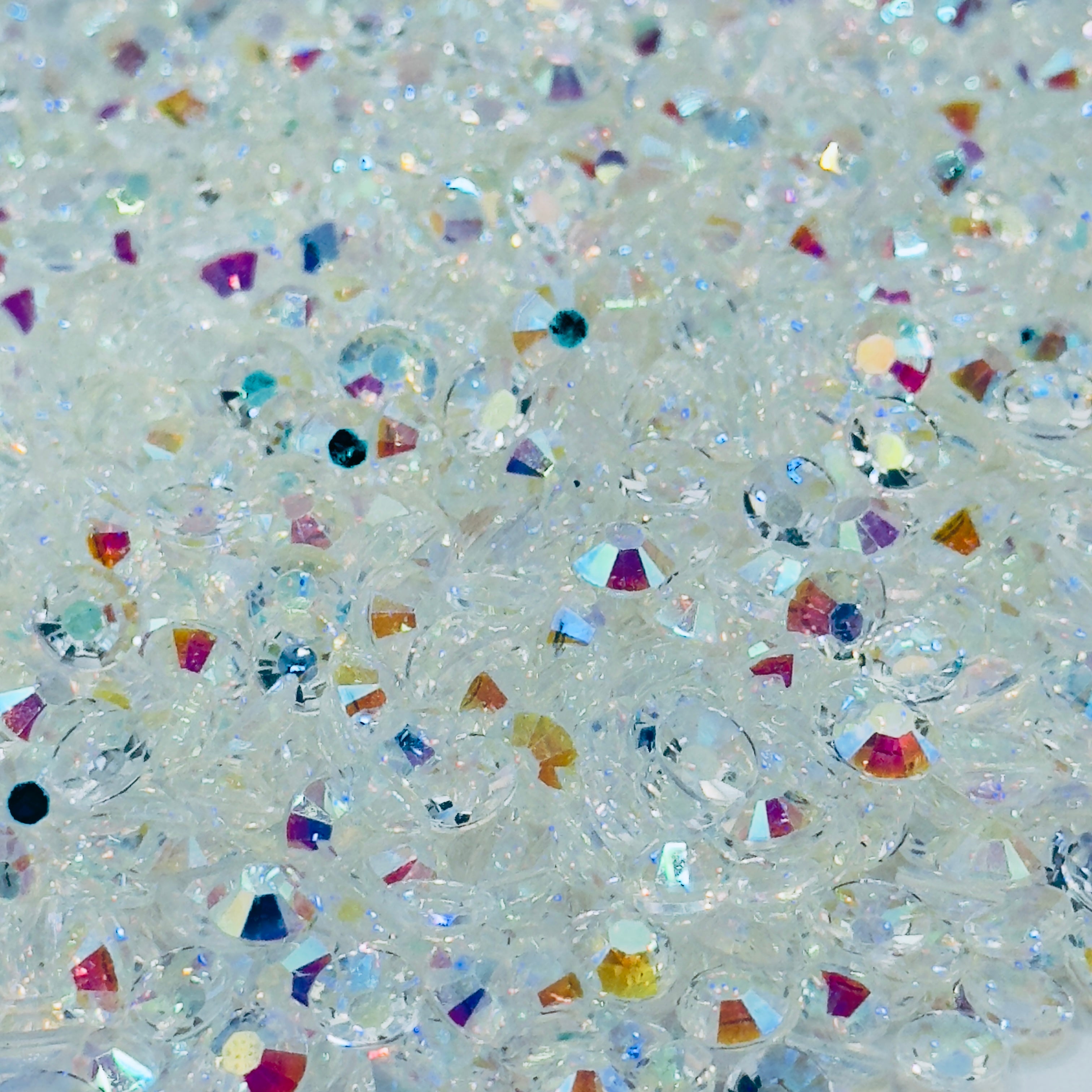Clear AB Transparent Resin Rhinestones