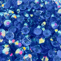 Sapphire AB Transparent Resin Rhinestones