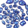 Light Sapphire Clawback Mixed Shapes Pack