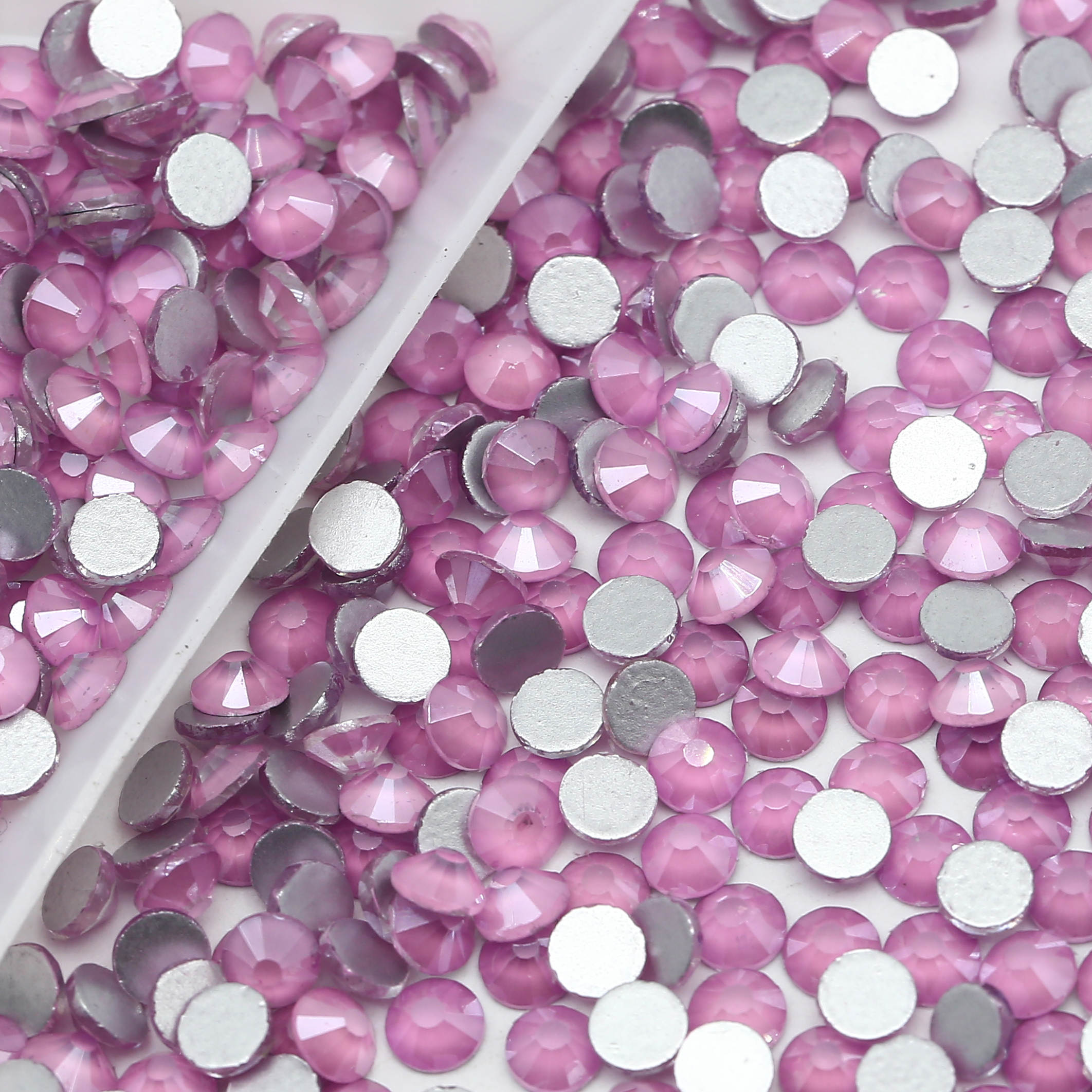 Light Pink Mocha Series Non-Hotfix Rhinestone