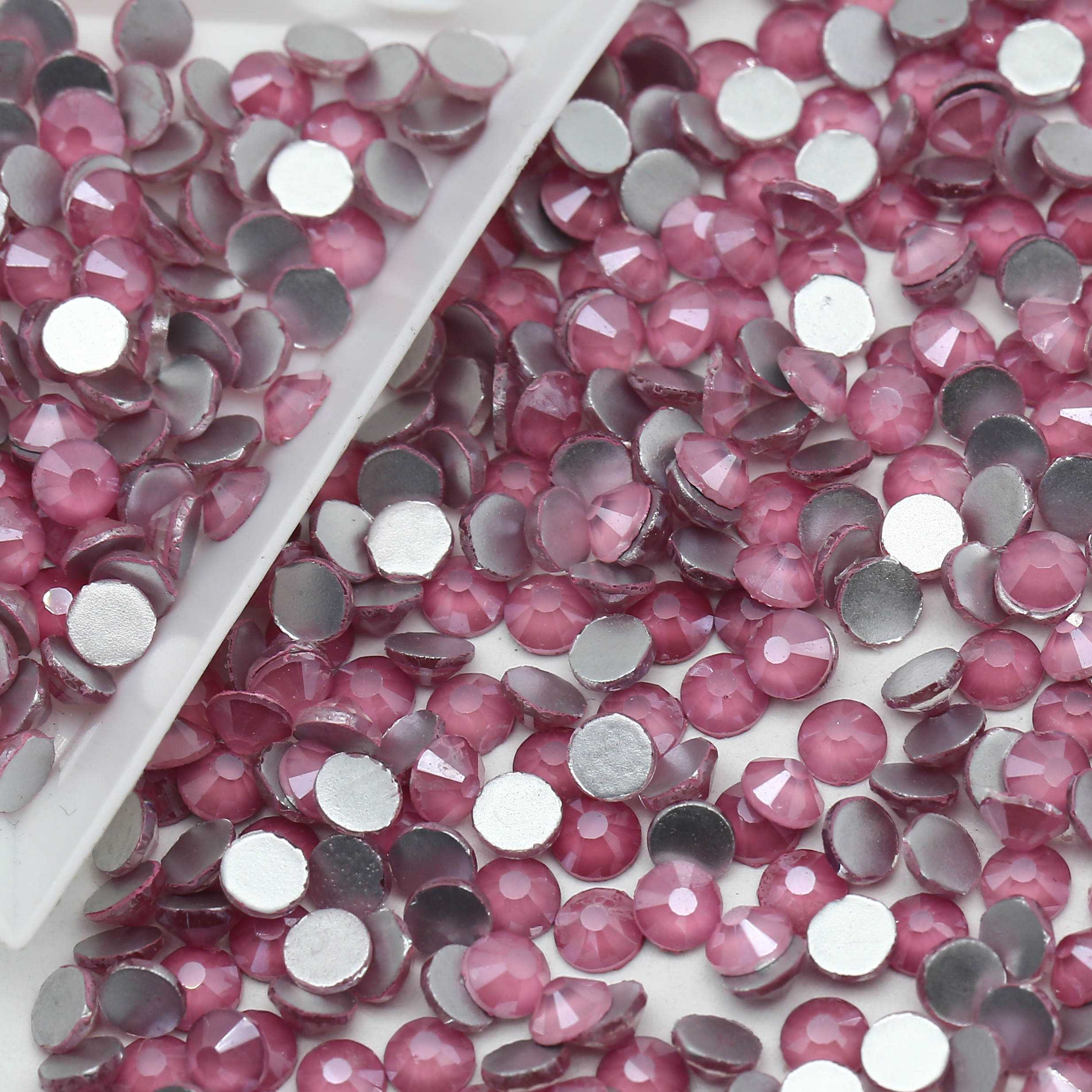 Rose Mocha Series Non-Hotfix Rhinestone