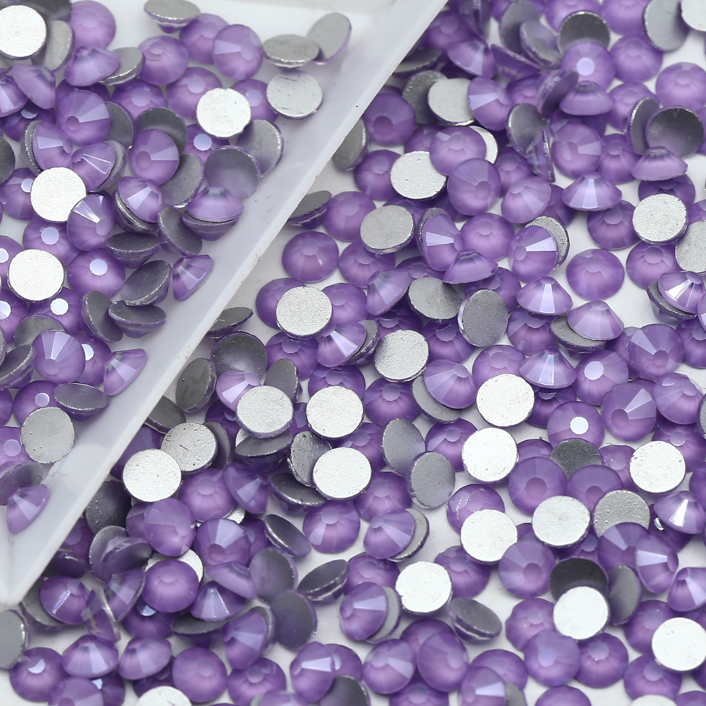 Purple Mocha Series Non-Hotfix Rhinestone