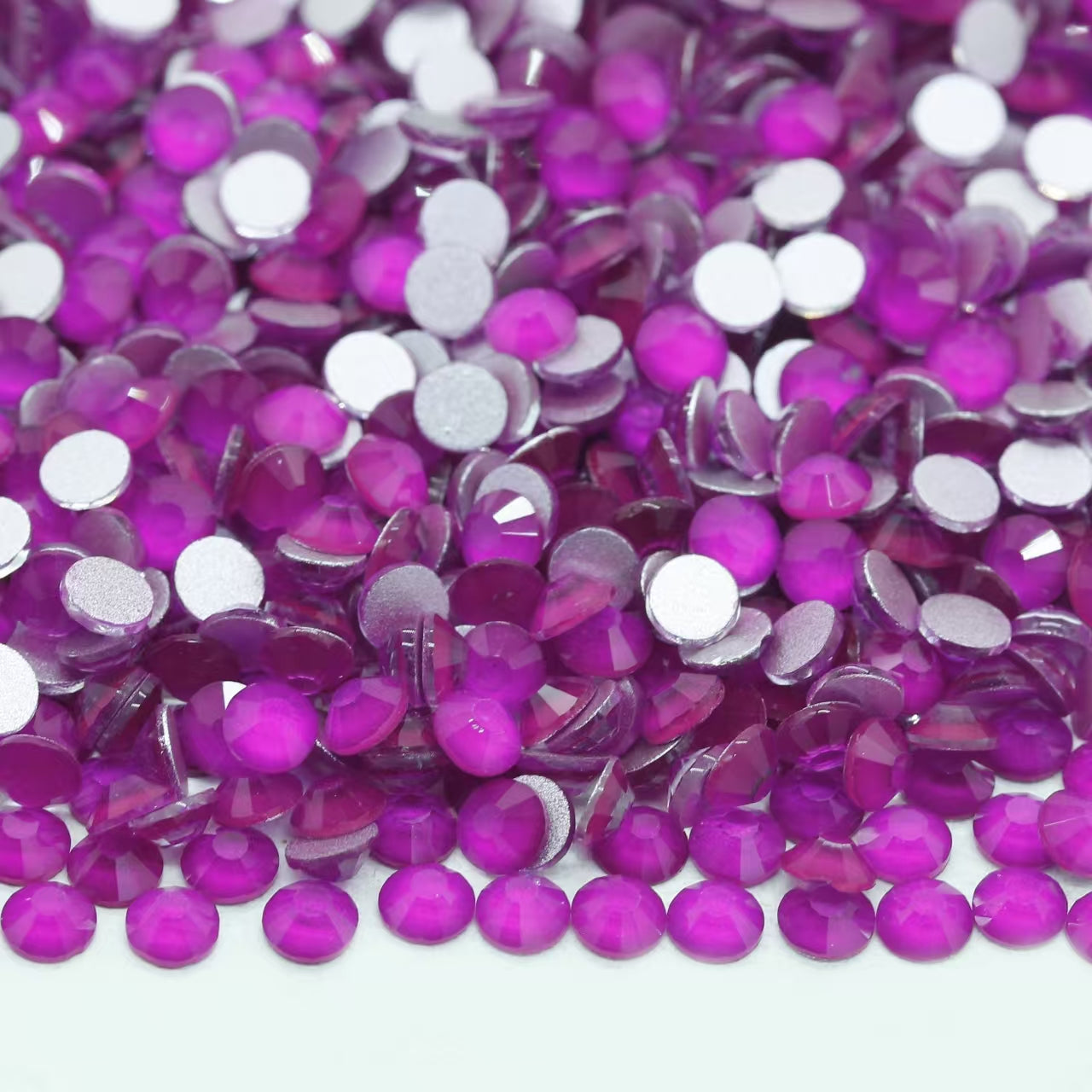 Cattleya Orchid Mocha Series Non-Hotfix Rhinestone