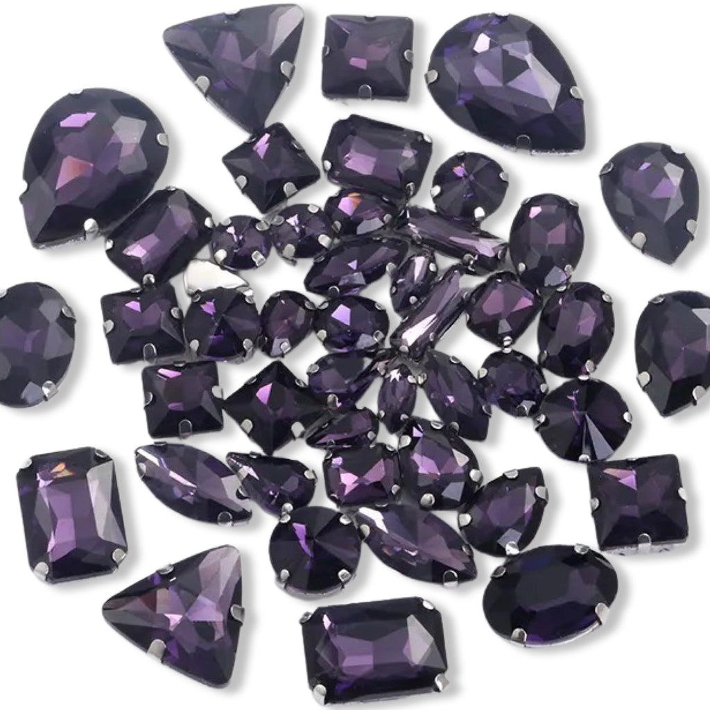 Amethyst Clawback Mixed Shapes Pack