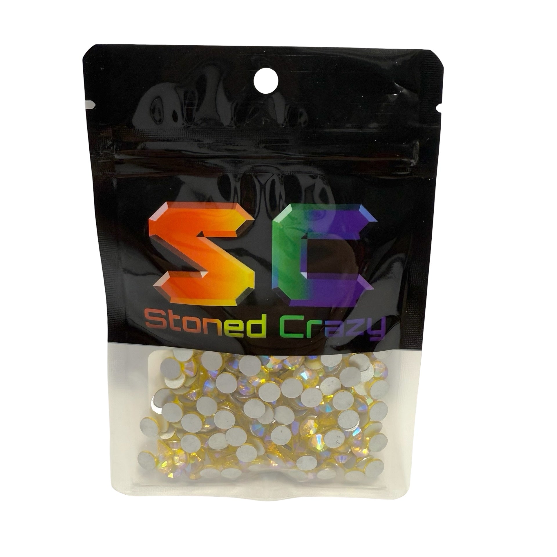 Citrine AB Non-Hotfix Glass Rhinestones