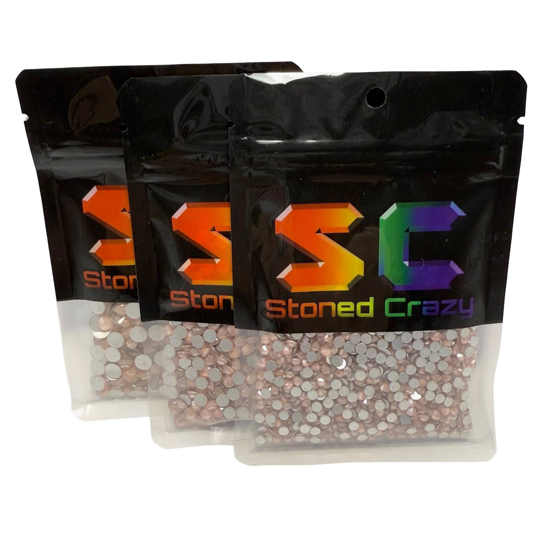 Champagne Mocha Series Non-Hotfix Rhinestone