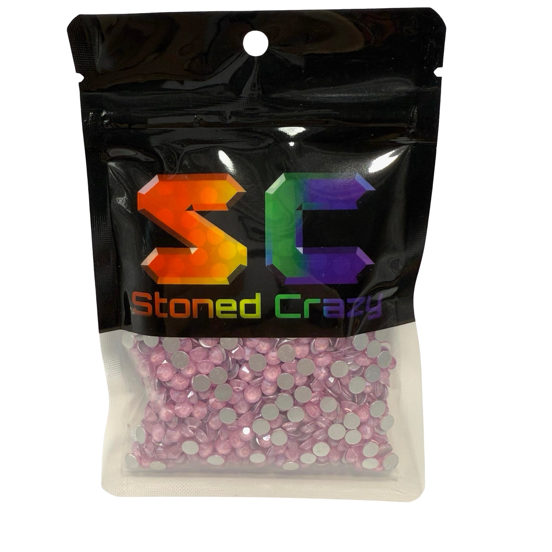 Light Pink Mocha Series Non-Hotfix Rhinestone