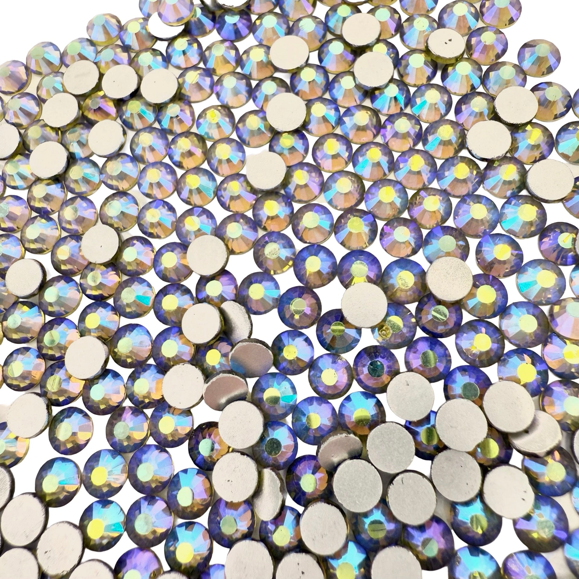 Olive AB Non-Hotfix Glass Rhinestones