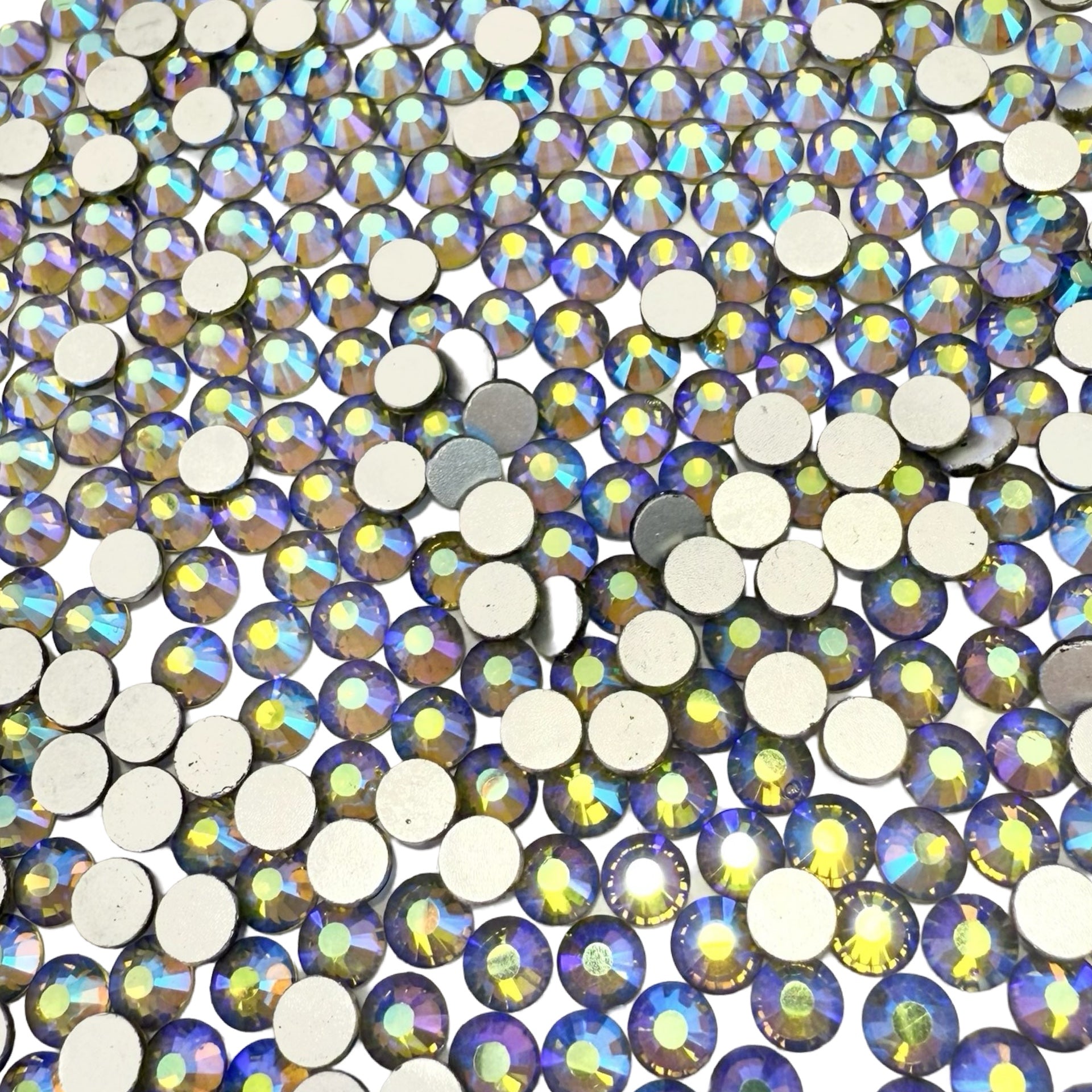 Olive AB Non-Hotfix Glass Rhinestones