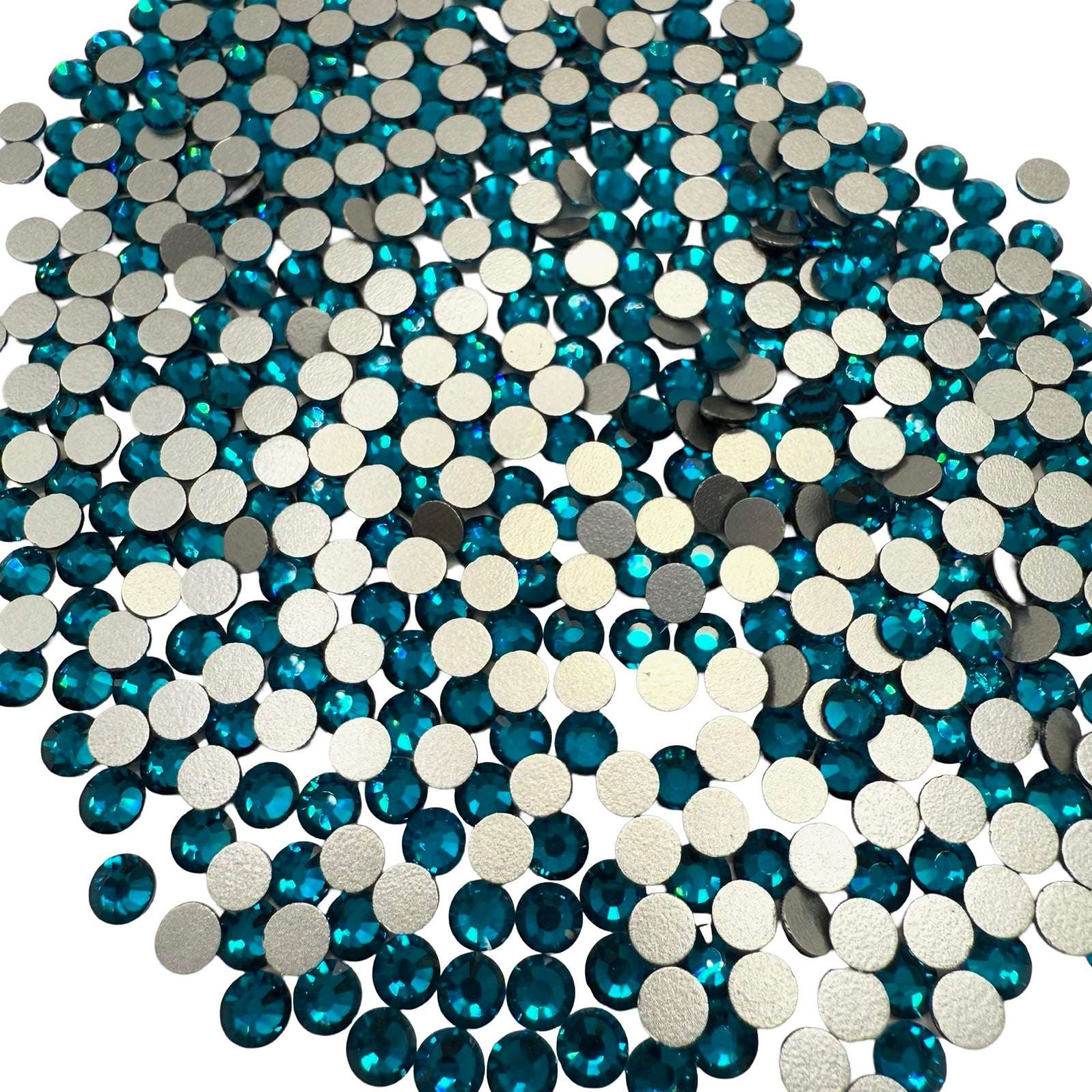 Blue Zircon Non-Hotfix Glass Rhinestones