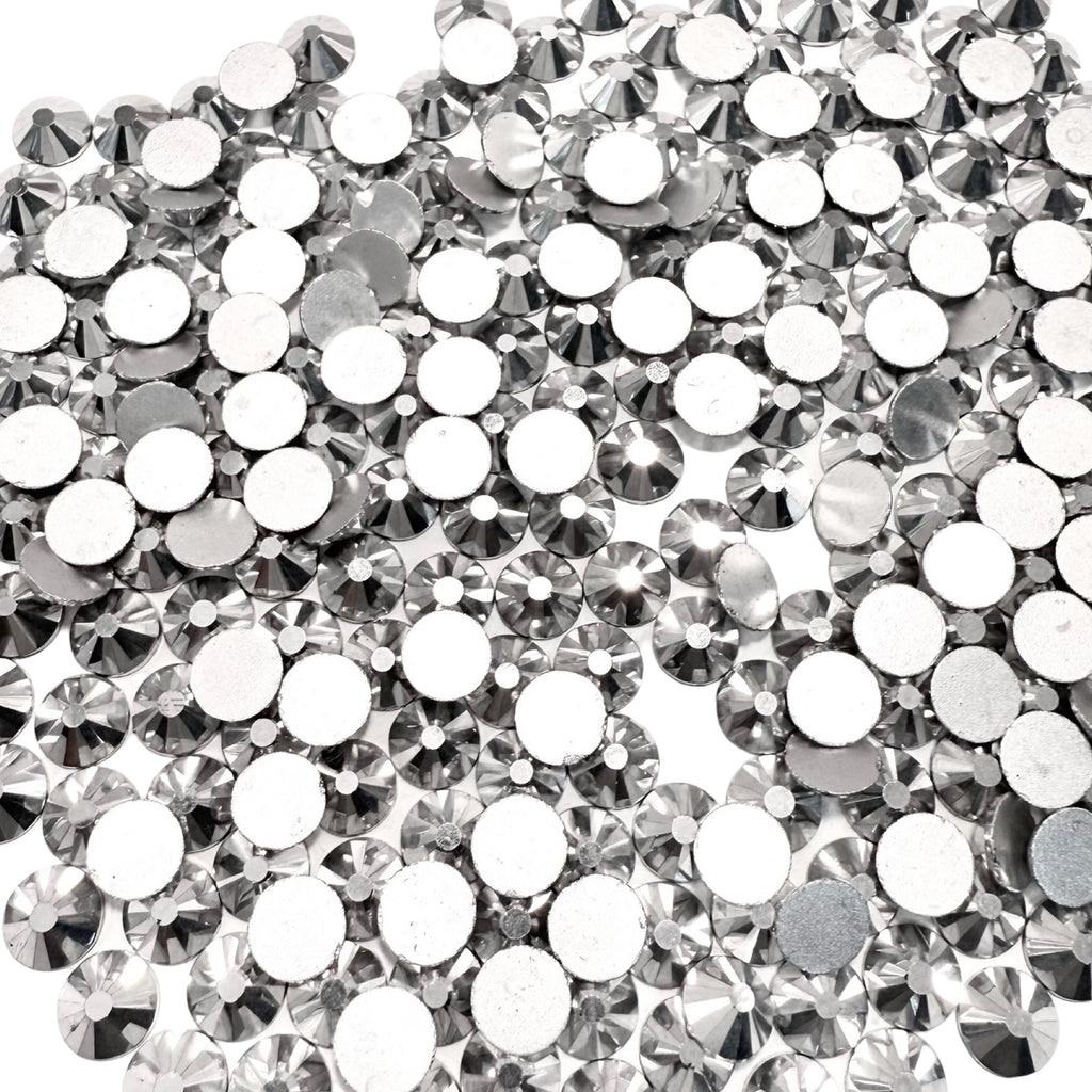 Mine Silver Non-Hotfix Glass Rhinestones